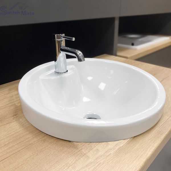 Умывальник (раковина) VBI PIANETTE WHITE врезной VBI-018015 фото
