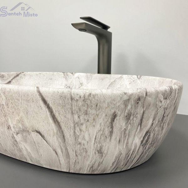 Умивальник (раковина) VBI MODENA S STONE MATT накладний VBI-012002 фото