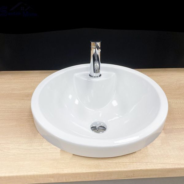Умывальник (раковина) VBI PIANETTE WHITE врезной VBI-018015 фото