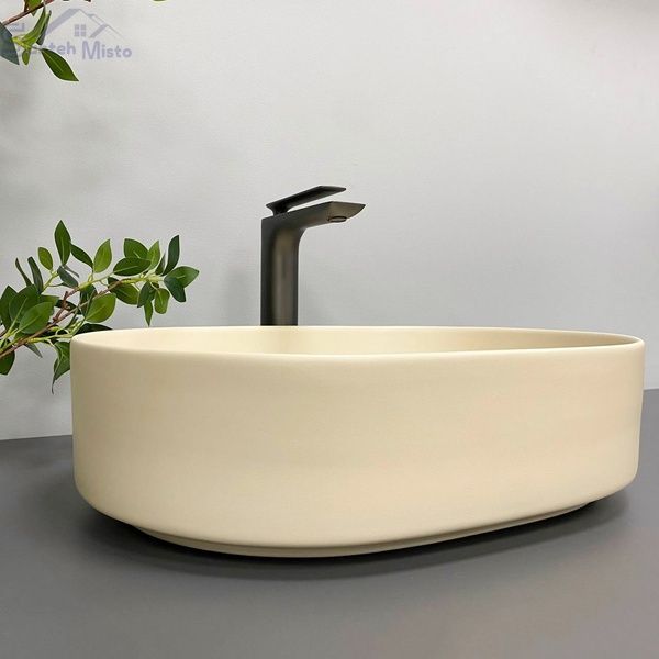 Умывальник (раковина) VBI VERONA 50 BEIGE MATT накладной VBI-011305 фото