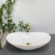 Умывальник (раковина) VBI TURIN WHITE GOLD EDGE накладной VBI-011508 фото 1