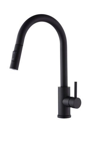 Смеситель для кухни VBI FLUSSO BLACK VBI-055000BL фото