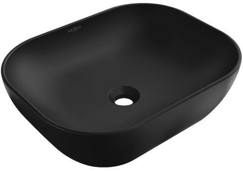 Умывальник (раковина) MEXEN ROSA BLACK MATT черный накладной MEX-21095085 фото