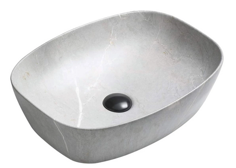 Умывальник (раковина) MEXEN EDITTA GREY MATT серый накладной MEX-21384962 фото