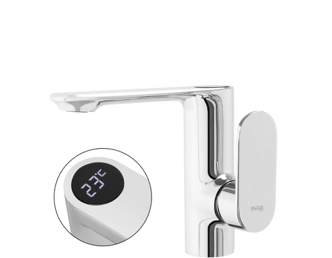 Змішувач для раковини (умивальника) REA MILS LCD CHROME хром низький * REA-B2000 фото