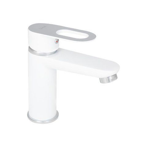 Змішувач для раковини Lidz Latwa 001 (k35) LDLAT001WHI45423 White 2173934804 фото