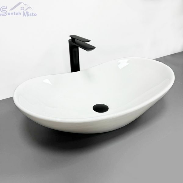 Умивальник (раковина) VBI TURIN WHITE накладний VBI-011500 фото