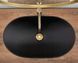 Умывальник (раковина) REA ROYAL 60 BLACK MATТ черный накладной REA-U0442 фото 4