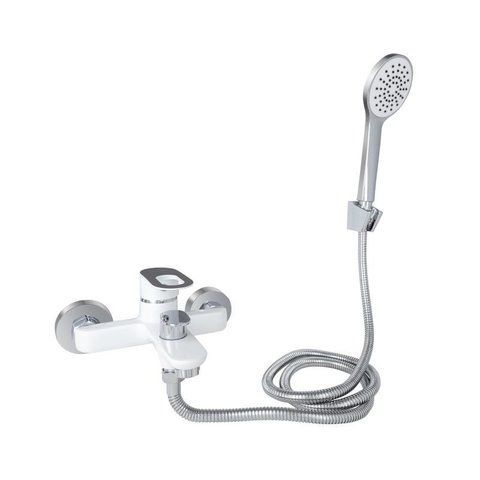 Змішувач для ванни Lidz Latwa 006 (з душовим гарнітуром) (k35) LDLAT006WHI45424 White 2173934805 фото