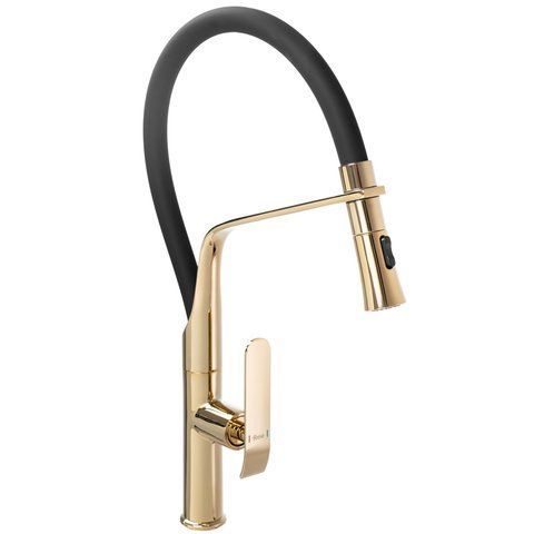 Смеситель для кухни REA CASTOR BLACK GOLD REA-B6936 фото