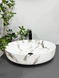 Умывальник (раковина) VBI UDINE CARRARA GLOSSY накладной VBI-012101 фото 2