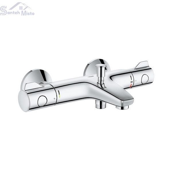 Змішувач для ванни Grohe Grohtherm 800 34567000 з душовим гарнітуром 27948001 (34567001) CV032204 фото