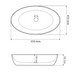 Умывальник (раковина) VBI UDINE CARRARA GLOSSY накладной VBI-012101 фото 4