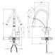 Комплект кухонной мойки Kraft KRF 6050 DECOR (3.0/1.0 мм) SM0134 фото 5