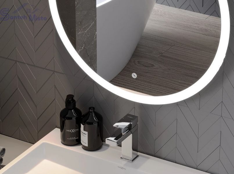 Зеркало MEXEN ORO 70 LED круглое MEX-9824-070-070-611-00 фото