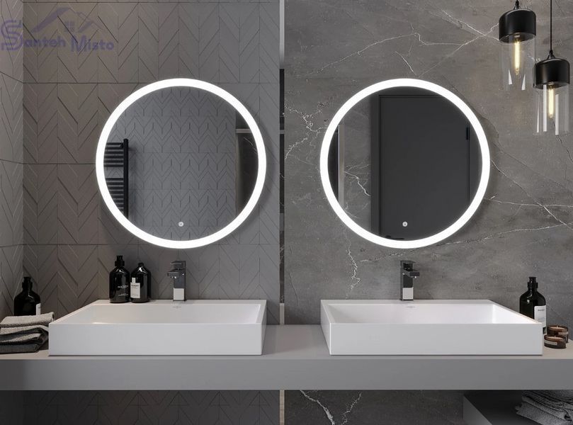 Зеркало MEXEN ORO 70 LED круглое MEX-9824-070-070-611-00 фото