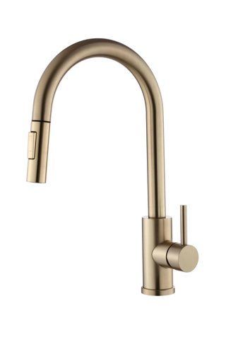 Смеситель для кухни VBI FLUSSO BRUSHED GOLD VBI-055000BG фото