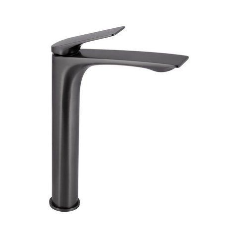 Змішувач для раковини Qtap Vlasta New високий QTVLA269GMB45653 Gunmetal Black PVD 2356229611 фото