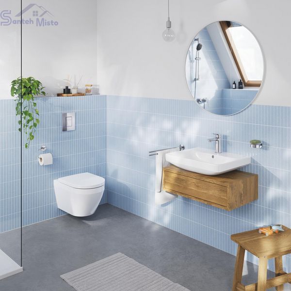 Смеситель для раковины Grohe QuickFix Dice M-Size 1018330000 с донным клапаном CV036187 фото