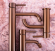 Змішувач для раковини (умивальника) REA LUNGO BRUSHED COPPER низький REA-B1112 фото 3