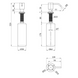 Комплект кухонної мийки Kraft HM 6846 NANO BLACK SM308 фото 17
