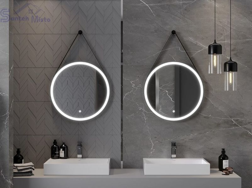 Зеркало MEXEN RENI 60 LED круглое MEX-9812-060-060-611-70 фото