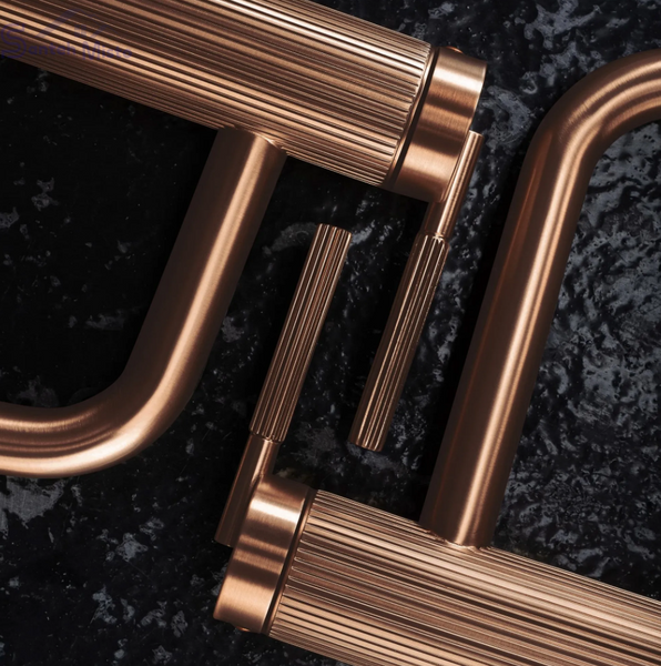 Змішувач для раковини (умивальника) REA ARGON BRUSHED COPPER низький REA-B2089 фото