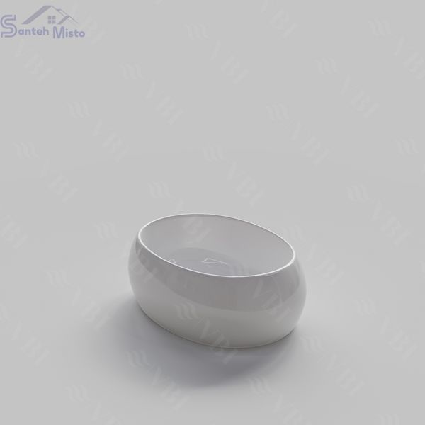 Умивальник (раковина) VBI VENETO S WHITE накладний VBI-012801 фото