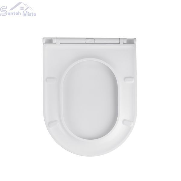 Комплект 4 в 1: Инсталляция GROHE Solido 3 в 1 3884966Q + Унитаз безободковый Kroner Armada WHI513636 RIMLESS с сиденьем Slim Duroplast / Soft-close / Quick relase KA513636WHIR (3884966KA513636) CV033599 фото