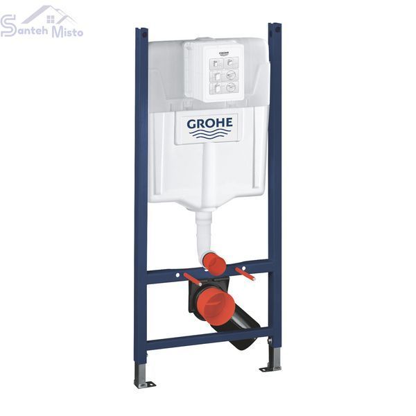 Комплект 4 в 1: Инсталляция GROHE Solido 3 в 1 3884966Q + Унитаз безободковый Kroner Armada WHI513636 RIMLESS с сиденьем Slim Duroplast / Soft-close / Quick relase KA513636WHIR (3884966KA513636) CV033599 фото