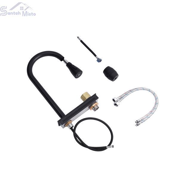 Кухонная мойка Kroner KRP Schwarze - SET7546HM PVD (3.0/0.7 мм) CV032277 фото