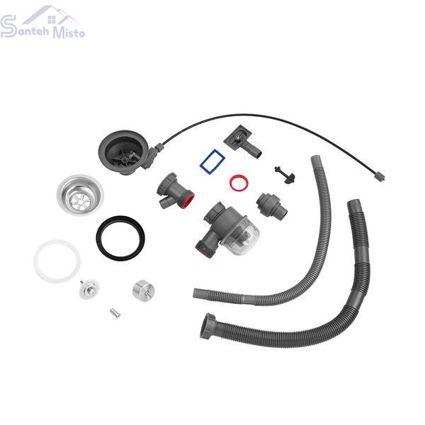 Кухонная мойка Kroner KRP Schwarze - SET7546HM PVD (3.0/0.7 мм) CV032277 фото