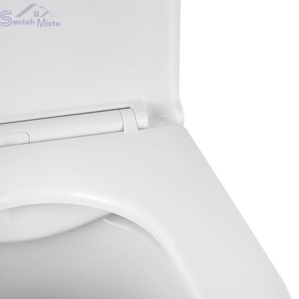 Комплект 4 в 1: Инсталляция GROHE Solido 3 в 1 3884966Q + Унитаз безободковый Kroner Armada WHI513636 RIMLESS с сиденьем Slim Duroplast / Soft-close / Quick relase KA513636WHIR (3884966KA513636) CV033599 фото