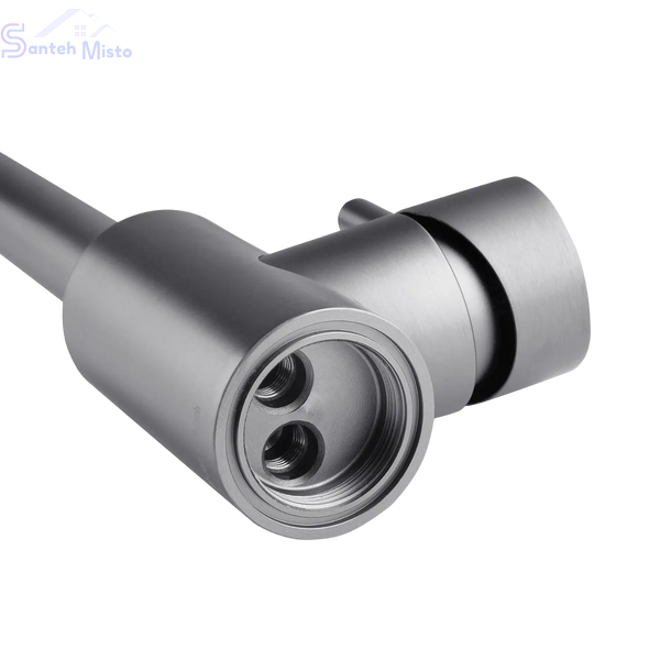Комплект кухонной мойки Kroner KRP Derby - 5050HM PVD (2,5/0,5 мм) SМ0136 фото