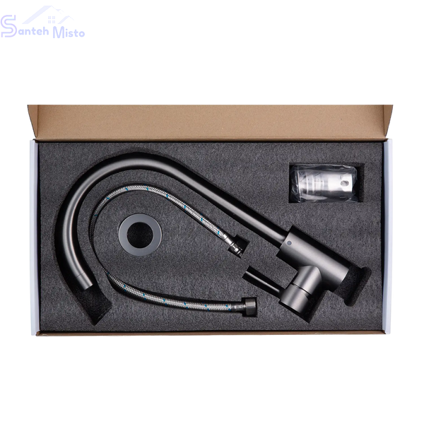 Комплект кухонной мойки Kroner KRP Derby - 5050HM PVD (2,5/0,5 мм) SМ0136 фото