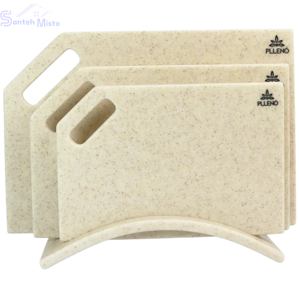 Набір кухонних дошок з акрилового каменю Pllen&oacute; Grand Set beige (3шт) SM003461 фото