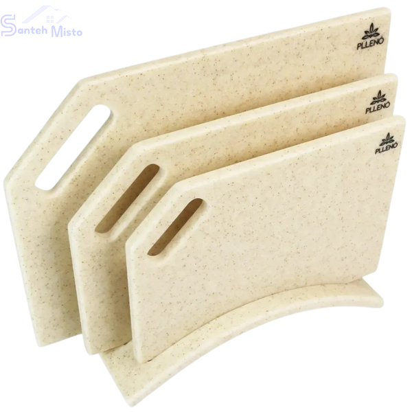 Набір кухонних дошок з акрилового каменю Pllen&oacute; Grand Set beige (3шт) SM003461 фото
