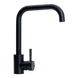 Комплект кухонної мийки Kraft HM 50х50 NANO BLACK PVD (3.0/1.0 мм) декор SM6430 фото 17