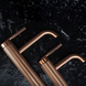 Змішувач для раковини (умивальника) REA ARGON BRUSHED COPPER низький REA-B2089 фото 4