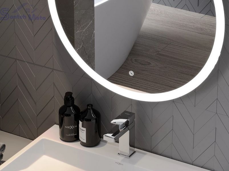 Зеркало MEXEN ORO 90 LED круглое MEX-9824-090-090-611-00 фото