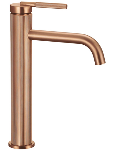 Змішувач для раковини (умивальника) REA ARGON BRUSHED COPPER високий REA-B2090 фото