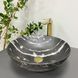Умывальник (раковина) VBI AMALFI BLACK ONYX MATT накладной VBI-013403 фото 1