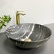 Умывальник (раковина) VBI AMALFI BLACK ONYX MATT накладной VBI-013403 фото 3