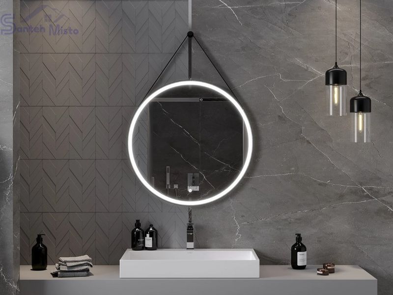 Дзеркало MEXEN RENI 80 LED кругле MEX-9812-080-080-611-70 фото