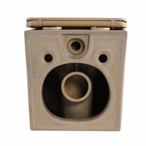 Унітаз підвісний Tern Ultra Quiet 490&times;365&times;325&nbsp;мм, Beige, з сидінням Slim Duroplast / Soft-close / Quick Release QT17332303ASSB Qtap SD00054290 фото