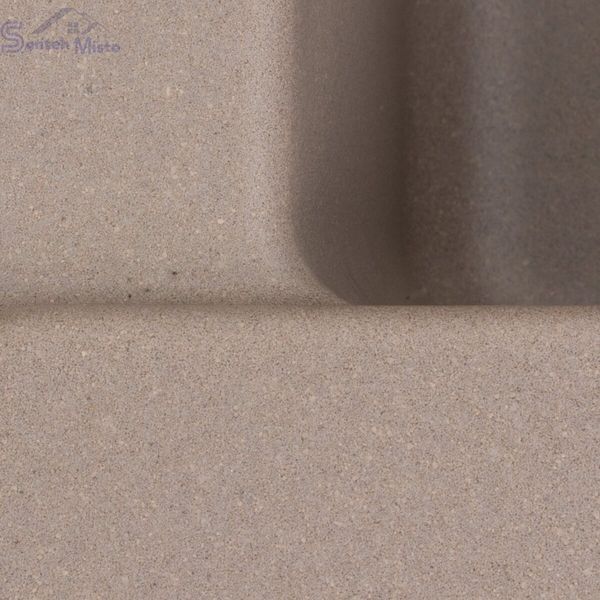 Гранитная мойка для кухни Platinum 9950 PANDORA матовая Дюна 41668 фото