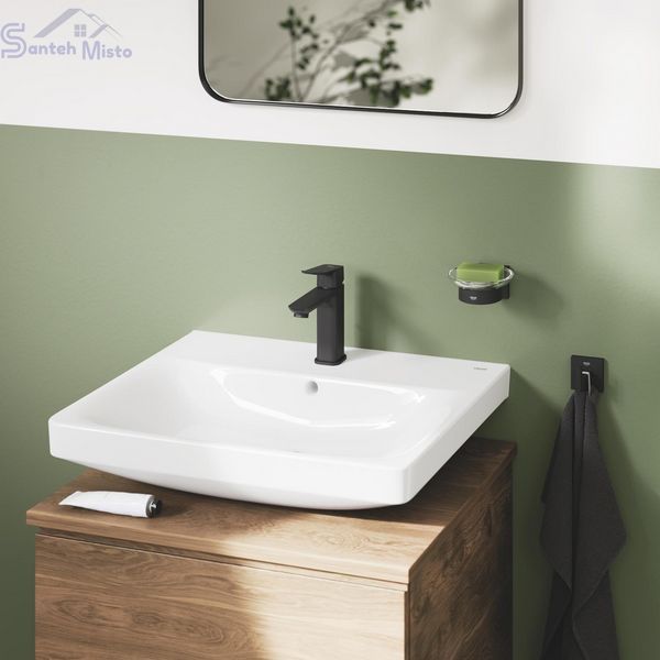 Смеситель для раковины Grohe QuickFix Dice ES M-Size 1018362430 с донным клапаном CV036192 фото