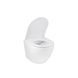 Комплект 4 в 1: Инсталляция GROHE Solido 3 в 1 3884966Q + Унитаз безободковый Kroner Harz WHI493736 RIMLESS с сиденьем Slim Duroplast / Soft-close / Quick relase KH493736WHIR (3884966KH493736) CV033601 фото 10