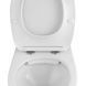Унитаз подвесной безободковый Kroner Oker WHI533536 RIMLESS с сиденьем (KO533536WHIR) CV033120 фото 5