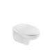 Унитаз подвесной безободковый Kroner Oker WHI533536 RIMLESS с сиденьем (KO533536WHIR) CV033120 фото 1